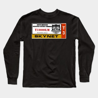 Skynet Parking Permit Long Sleeve T-Shirt